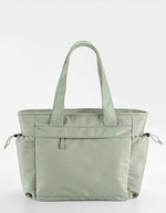 Quadra Recycelte Oversized Reisetasche mit Laptoptasche – Fresh Green