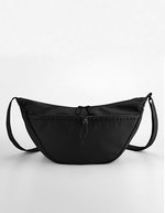 Quadra Studio Cross Body Bag aus recyceltem Polyester – Black