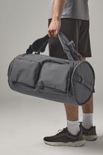 Quadra Nachhaltige Hybrid Tasche mit Reißverschluss, Black 52 x 27 x 29 cm, QS320 – Bild 1