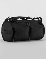 Quadra Nachhaltige Hybrid Tasche mit Reißverschluss – Black