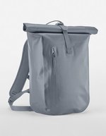 Quadra Wasserfeste Roll-Top Tasche aus Recyclingmaterial – Blue Grey