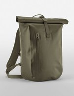 Quadra Wasserfeste Roll-Top Tasche aus Recyclingmaterial – Covert Green