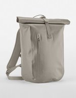 Quadra Wasserfeste Roll-Top Tasche aus Recyclingmaterial – Natural Stone