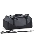 Quadra Sport Holdall 55L with Shoulder Strap, Black/Graphite Grey 62 x 30 x 30 cm, QS70 – Graphite Grey/Black