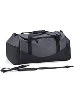Quadra Sport Holdall 55L mit Schultergurt, Black/Graphite Grey 62 x 30 x 30 cm, QS70 – Graphite Grey/Black