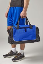 Quadra Sport- und Reisetasche mit Schultergurt, Black/Light Grey 47 x 30 x 27 cm, QS77 – Bild 1
