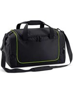 Quadra Sport- und Reisetasche mit Schultergurt, Black/Light Grey 47 x 30 x 27 cm, QS77 – Noir/Vert citron