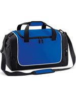 Quadra Sport- und Reisetasche mit Schultergurt, Black/Light Grey 47 x 30 x 27 cm, QS77 – Bright Royal/Black/White