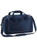 Quadra Sport- und Reisetasche mit Schultergurt, Black/Light Grey 47 x 30 x 27 cm, QS77 – Marine francais/Gris clair