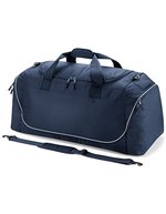 Quadra Geräumige Sporttasche mit Schultergurt, Black/Light Grey 85 x 38 x 35 cm, QS88 – French Navy/Light Grey