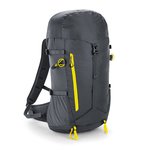 Quadra Ultraleichter 35L Rucksack mit Regenschutz, Black 30 x 62 x 22 cm, QX335 – Bild 3