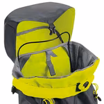 Quadra Ultraleichter 35L Rucksack mit Regenschutz, Graphite Grey 30 x 62 x 22 cm, QX335 – Bild 6