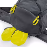 Quadra Ultraleichter 35L Rucksack mit Regenschutz, Graphite Grey 30 x 62 x 22 cm, QX335 – Bild 7