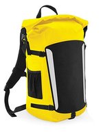 Quadra Wasserdichter Rucksack 25L mit Rollverschluss – Yellow/Black