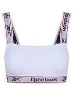 Reebok Crop Top Krystal mit herausnehmbaren Polstern – White