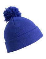Result Winter Essentials Junior Pom Pom Beanie aus Polyacryl, Black One Size, RC028J – Reale