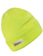 Result Winter Essentials Leichte Thinsulate-Mütze mit Umschlag – Fluorescent Yellow
