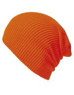 Result Winter Essentials Oversize Softex® Beanie aus Polyacryl, Azure One Size, RC31 – Fluorescent Orange
