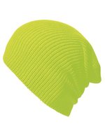 Result Winter Essentials Oversize Softex® Beanie aus Polyacryl, Azure One Size, RC31 – Fluorescent Yellow