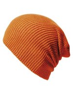 Result Winter Essentials Oversize Softex® Beanie aus Polyacryl, Azure One Size, RC31 – Orange