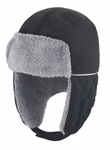 Result Winter Essentials Berretto Ocean Trapper con paraorecchie, Black/Grey L/XL, RC32 – immagine 3