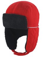 Result Winter Essentials Ocean Trapper Mütze mit Ohrenschützern – Red/Black