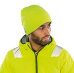 Result Winter Essentials Thinsulate™ Wollige Ski Mütze Schwarz, Black One Size, RC33 – Bild 4