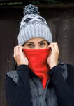 Result Winter Essentials Cache-visage/cou/poitrine Bandit réversible, Navy L/XL, RC353 – image 4