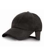 Result Winter Essentials Polartherm Cap mit klappbarem Ohrenschutz – Black