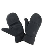 Result Winter Essentials Palmgrip Fleecehandschuhe mit Klettverschluss – Black