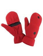 Result Winter Essentials Palmgrip Fleecehandschuhe mit Klettverschluss – Red