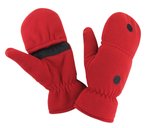 Result Winter Essentials Palmgrip Fleecehandschuhe mit Klettverschluss, Black L/XL, RC363 – Bild 3
