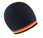 Result Winter Essentials National Beanie mit Kontraststreifen – Blue/Green/White/Red