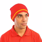 Result Winter Essentials National Beanie with Contrast Stripes, Black/White One Size, RC368 – image 7