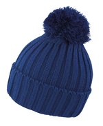 Result Winter Essentials HDi Quest Grobstrickmütze mit Bommel, Royal One Size, RC369 – Bild 3