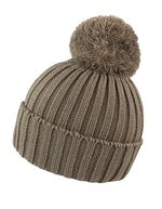 Result Winter Essentials HDi Quest Grobstrickmütze mit Bommel – Fennel