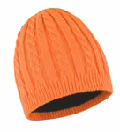 Result Winter Essentials Grob gestrickter Mariner Hut mit Fleece, Burnt Orange One Size, RC370 – Bild 3