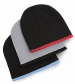 Result Winter Essentials Wendbarer Fashion-Fit-Hut aus Polyacryl, Black/Red One Size, RC46 – Bild 5