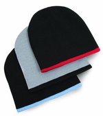 Result Winter Essentials Wendbarer Fashion-Fit-Hut aus Polyacryl, Black/Red One Size, RC46 – Bild 6