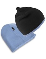 Result Winter Essentials Wendbarer Fashion-Fit-Hut aus Polyacryl – Black/Sky