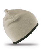 Result Winter Essentials Wendbarer Fashion-Fit-Hut aus Polyacryl, Black/Red One Size, RC46 – Pierre/Vert olive