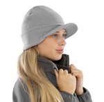 Result Winter Essentials Esco Army Strickmütze mit Schirm, Black One Size, RC60 – Bild 1