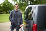 Regatta Professional Oversized Fleece Hoodie mit Kängurutasche, Navy One Size, RG0667 – Bild 1