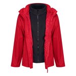 Regatta Professional 3-in-1 Jacke mit Fleece-Innenjacke, Black/Black S, RG150 – Bild 5