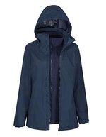 Regatta Professional 3-in-1 Winterjacke Schwarz/Marineblau für Damen – Navy/Navy
