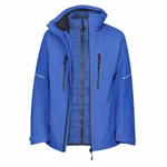 Regatta Professional X-Pro Evader III 3in1 Jacket Black/Oxford Blue S (RG156), RG156 – Bild 3