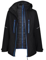 Regatta Professional X-Pro Evader III 3in1 Jacket Black/Oxford Blue S (RG156) – Black/Oxford Blue