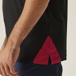 Regatta Professional Coolweave Polo mit 3-Knopfleiste, Classic Red/Black XXL, RG1740 – Bild 5