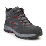 Regatta Professional Sicherheits-Halbschuhe Mudstone SBP Hiker, Ash/Rio Red 39 (6), RG2010 – Bild 3