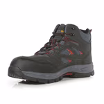 Regatta Professional Sicherheits-Halbschuhe Mudstone SBP Hiker, Ash/Rio Red 39 (6), RG2010 – Bild 6
